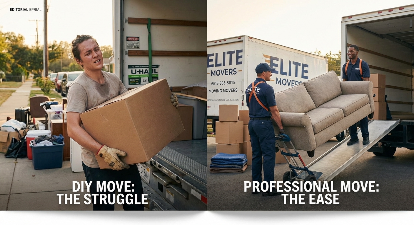 DIY Move vs Hiring Movers: The Real Cost Comparison