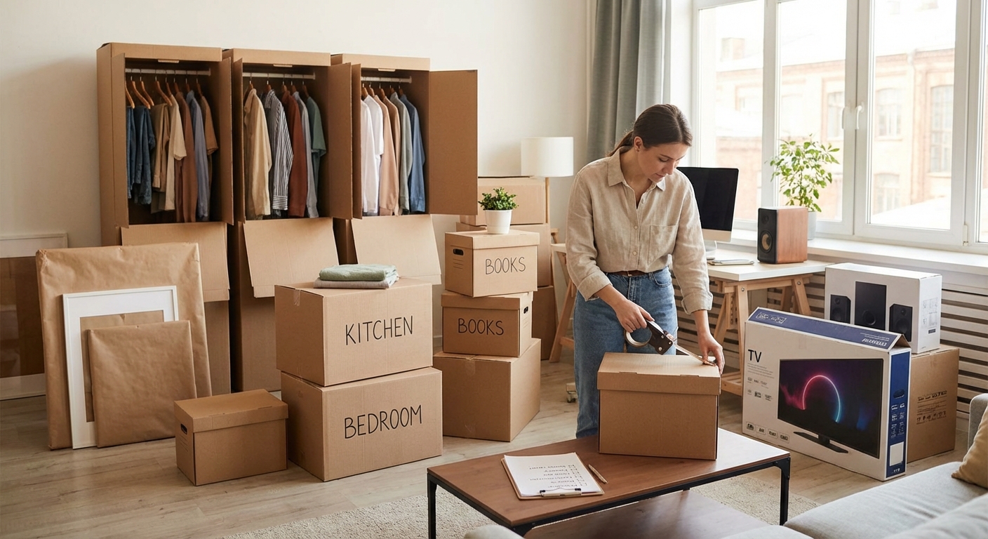 The Complete Packing Guide: Room-by-Room Instructions